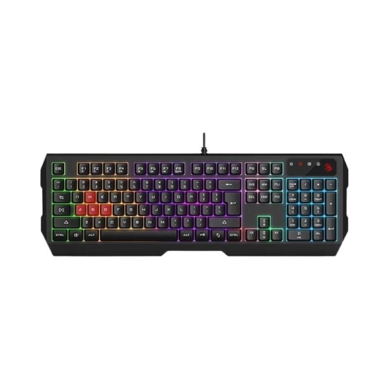 A4TECH Bloody B135N Neon Backlit Wired Black Gaming Keyboard