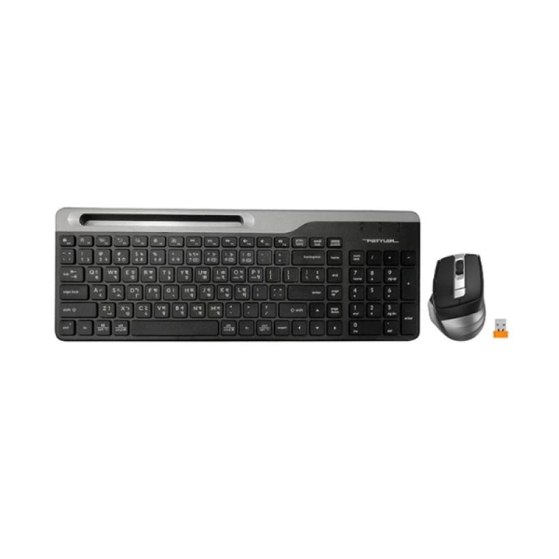 A4TECH FB2535C Fstyler Smoky Grey Wireless Keyboard & Mouse Combo