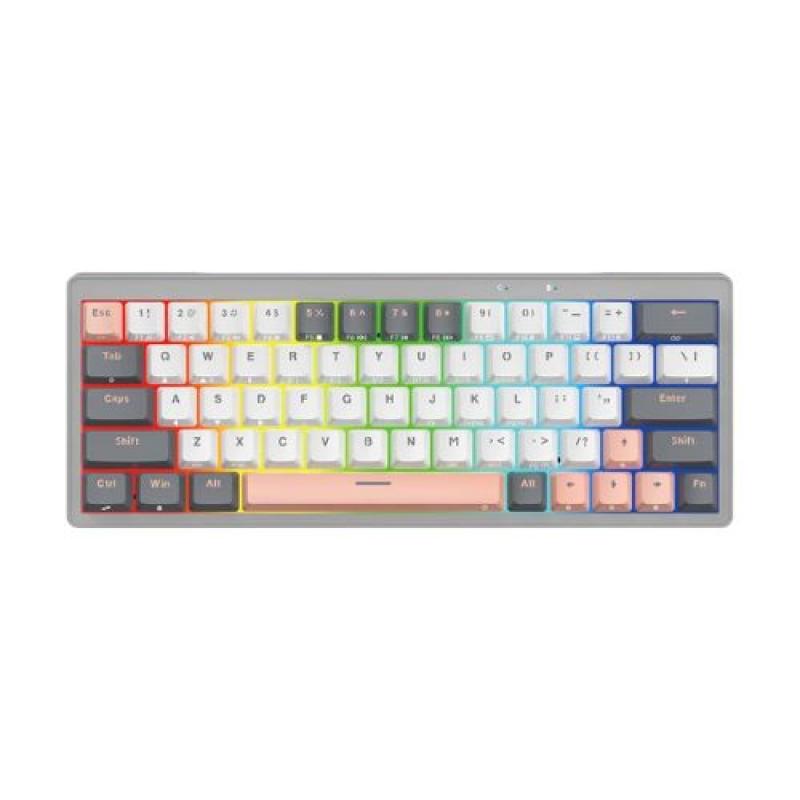 Fantech Atom Pro63 MK912 Tri Mode RGB Hot Swap Mechanical Gaming Keyboard