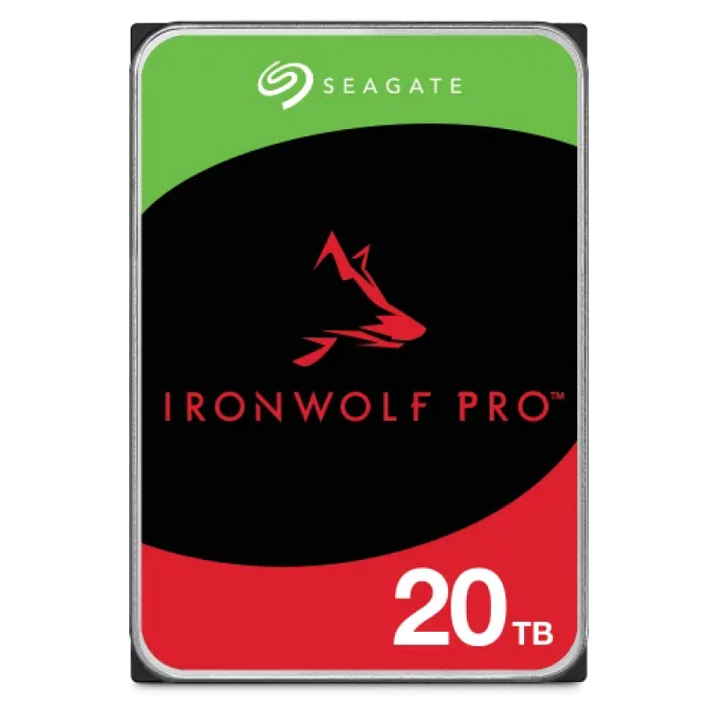 Seagate IronWolf Pro 20TB 3.5-inch SATA 7200RPM NAS HDD