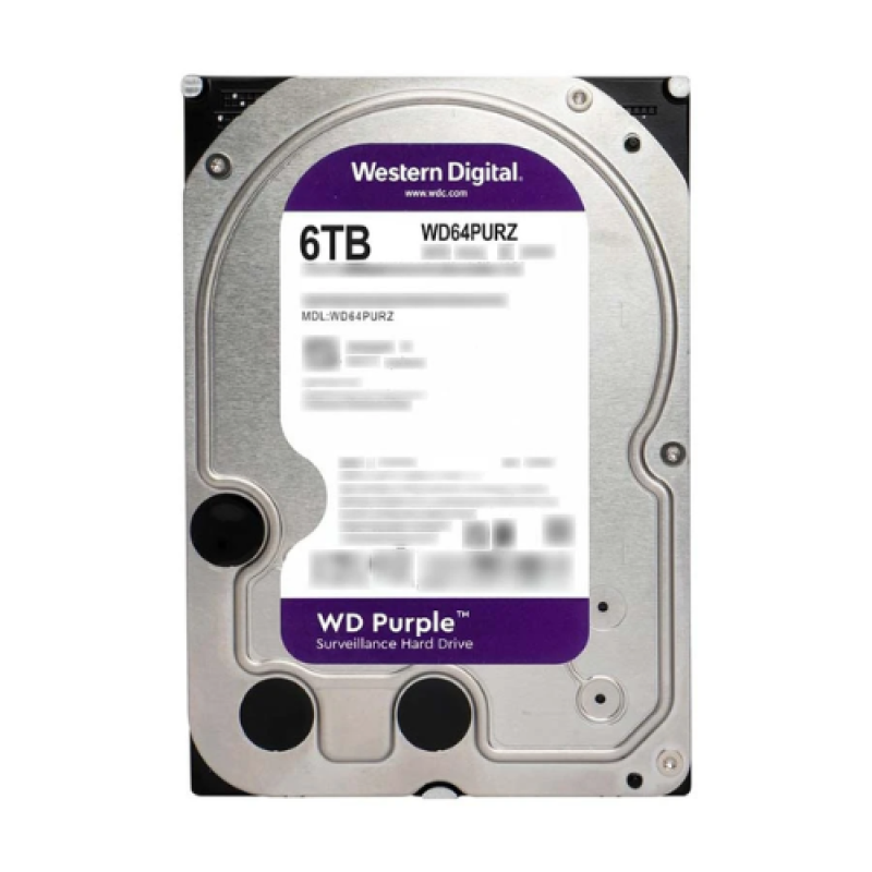 Western Digital 6TB 3.5" Purple Surveillance HDD