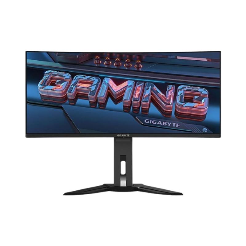 Gigabyte MO34WQC2 34 Inch 3K UWQHD Display Dual HDMI, DP, USB, USB-C Curved Gaming Monitor
