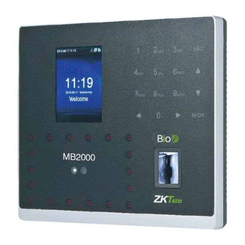 ZKTeco MB2000 Multi-biometric Time Attendance Terminal and Access Control with Adapter