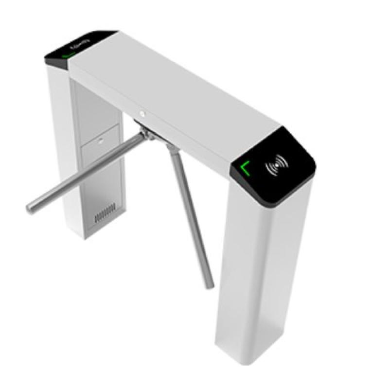 ZKTeco TS2022 Plus Series Drop Arm Tripod Turnstile (With Fingerprint & RFID Reader)