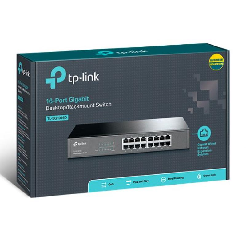 TP-Link TL-SG1016D 16-Port Gigabit Switch