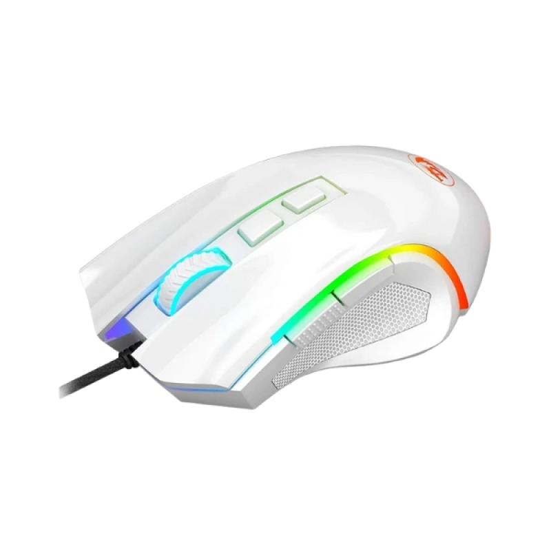 Redragon M607W Griffin RGB Wired White Gaming Mouse