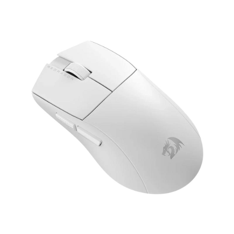 Redragon K1NG-LITE M916 White Gaming Mouse - Multi Mode