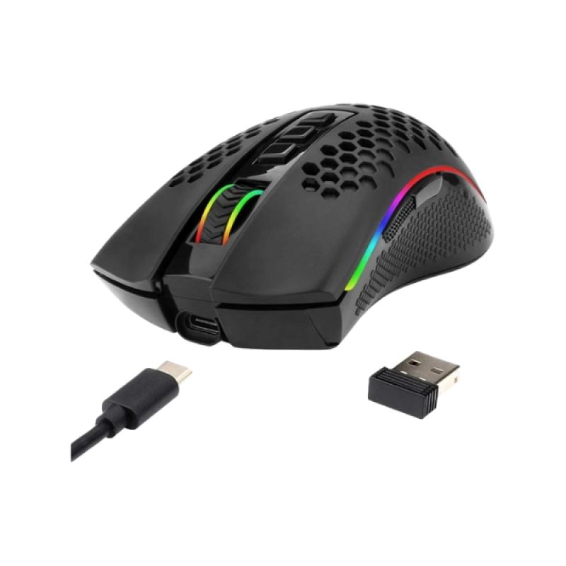 Redragon Storm Pro M808-KS RGB Wireless Black Gaming Mouse