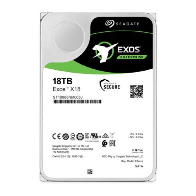 Seagate Exos X18 18TB 7200rpm SATA III 3.5" NAS HDD