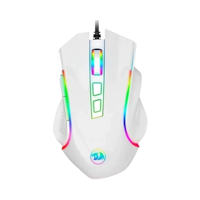 Redragon M607W Griffin RGB Wired White Gaming Mouse