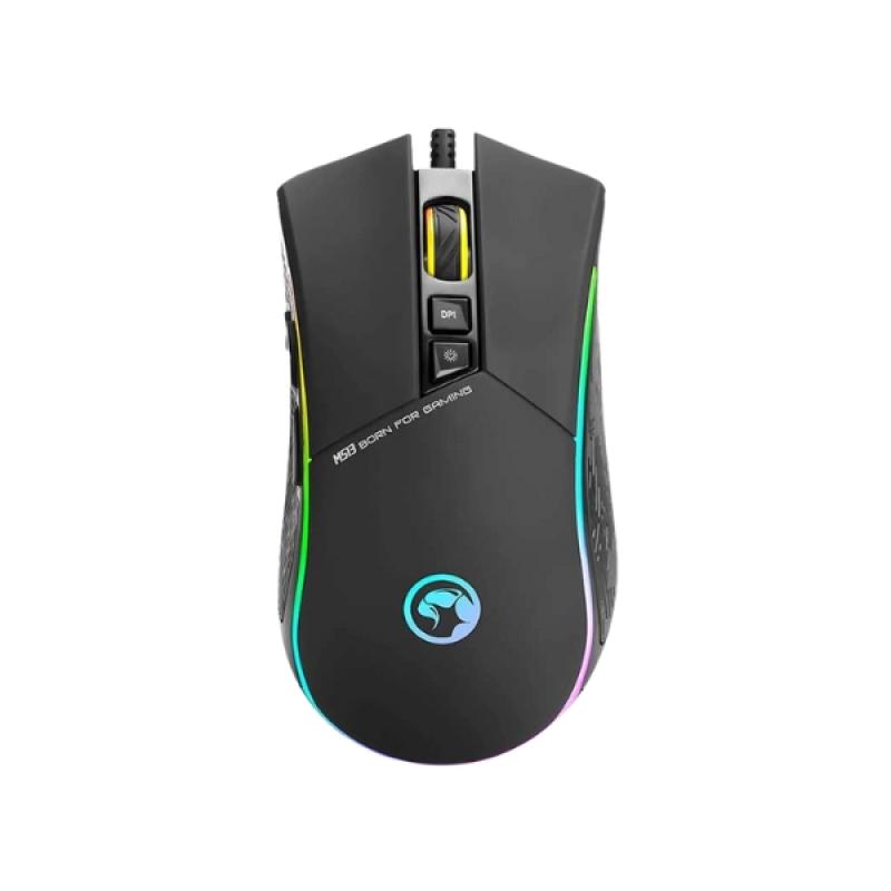 Marvo M513 RGB Wired Black Gaming Mouse
