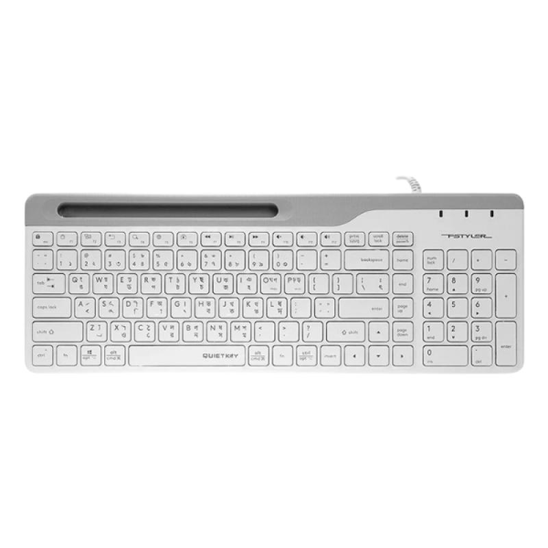 A4tech FK25 Fstyler Wired Multimedia Keyboard with Bangla
