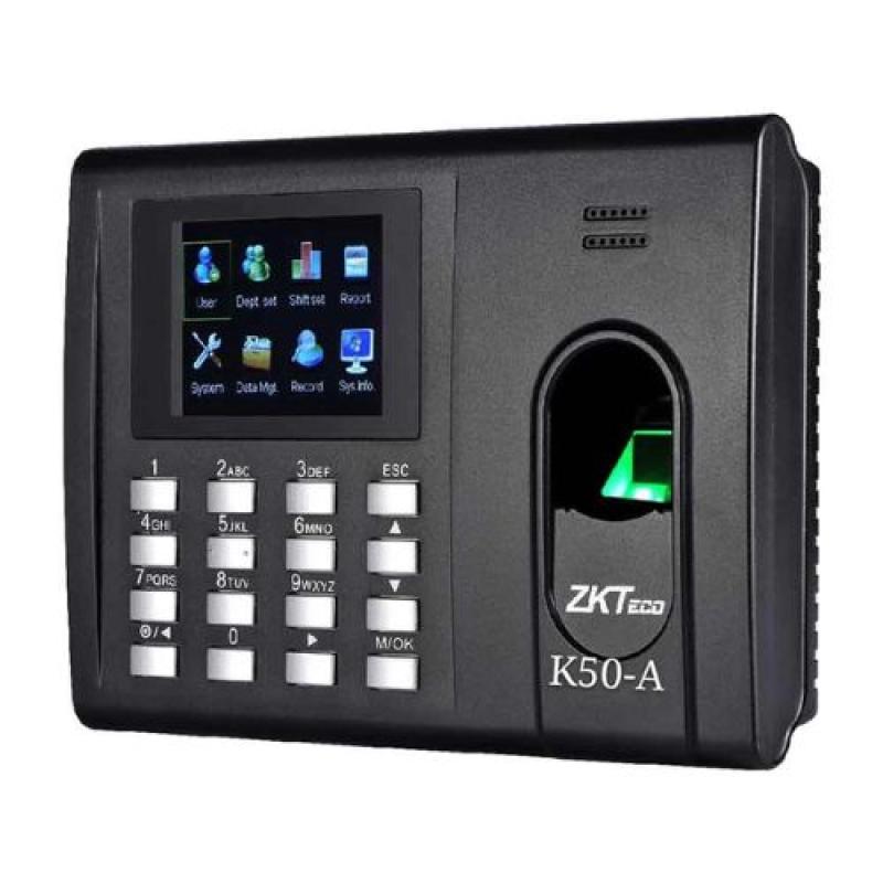 ZKTeco K50A Fingerprint Time Attendance & Access Control Terminal with Adapter