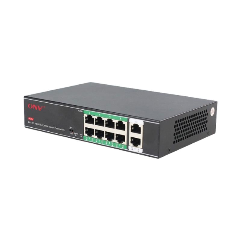 ONV-H1108PGL Gigabit Uplink 10-port PoE switch