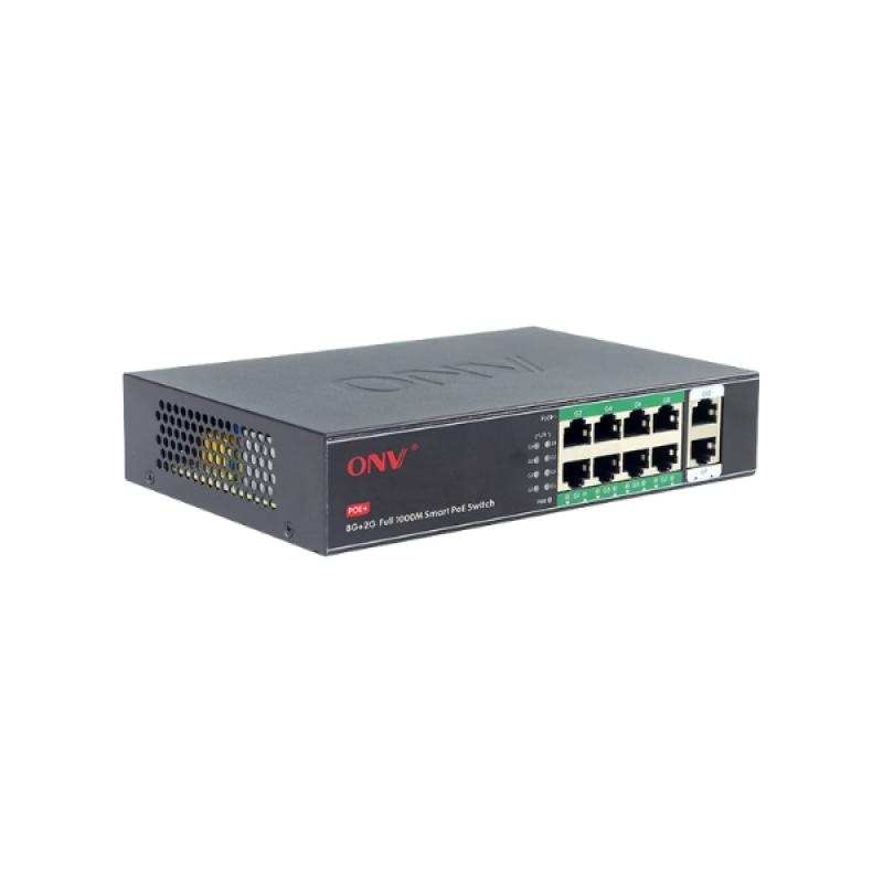 ONV-H3108PS Gigabit 10-port PoE Switch