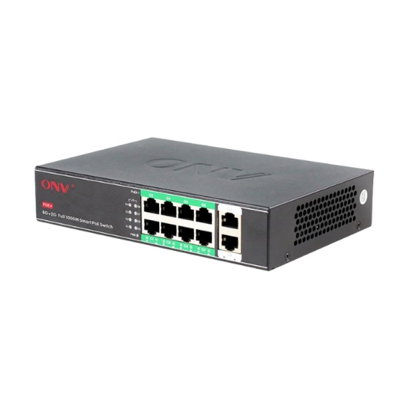 ONV-H3108PS Gigabit 10-port PoE Switch