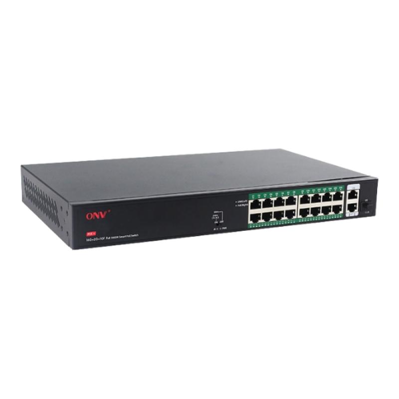 ONV-H3016PFD Gigabit 19-port PoE switch