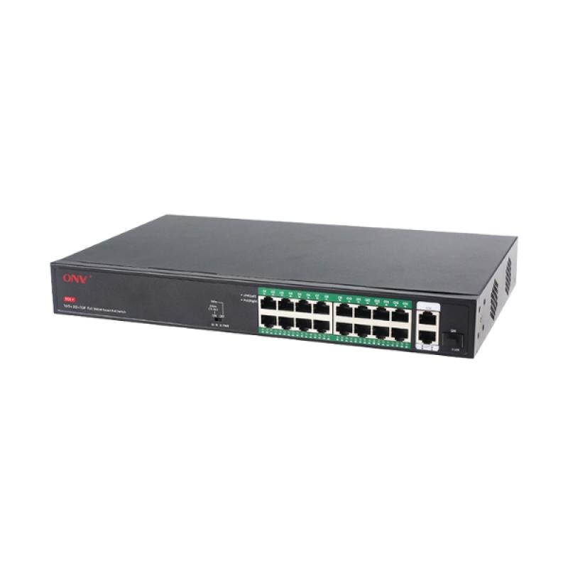 ONV-H3016PFD Gigabit 19-port PoE switch