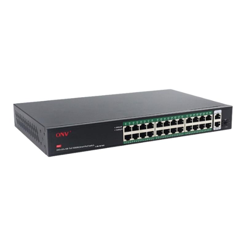 ONV-H3024PFD Gigabit 27-port PoE Switch