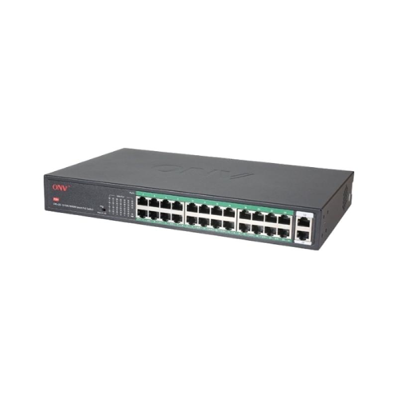 ONV-H1024PLS Gigabit Uplink 26-port PoE Switch