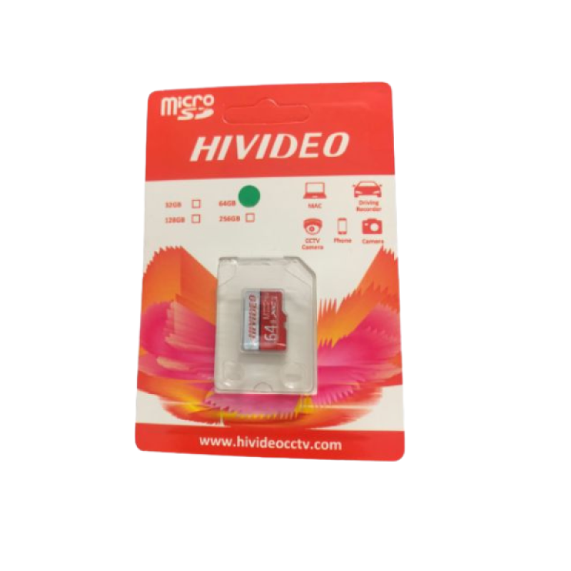 Hivideo 64GB Memory Card