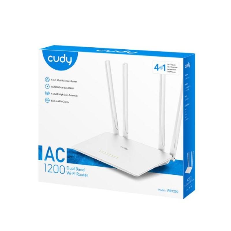 Cudy WR1200 AC1200 Dual Band WiFi Router