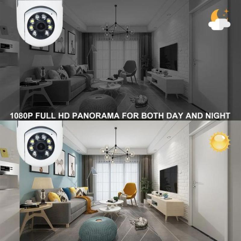 V380 PTZ Full HD 2MP 1920P E30 27 Bulb WIFI IP Camera