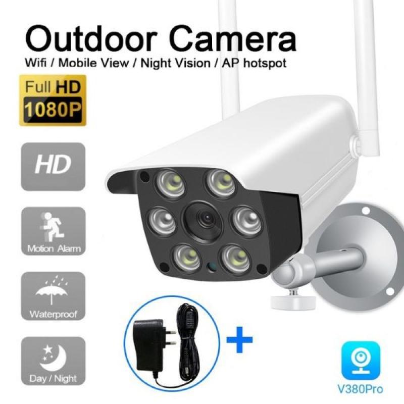 V380 Waterproof Night Vision Outdoor Full HD WiFi IP Camera
