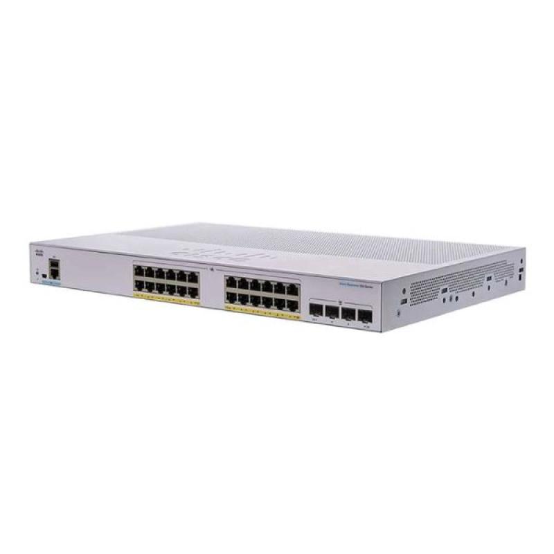 Cisco CBS350-24P-4G-EU 24-Port Gigabit PoE+ SFP Managed Switch