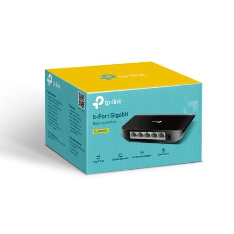 TP-Link TL-SG1005D 5-Port Gigabit Desktop Switch