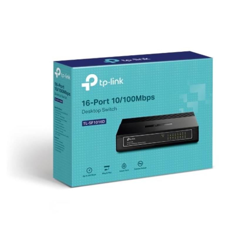 TP-Link Switch SF1016D 16 Port 10/100 Plastic Body Switch