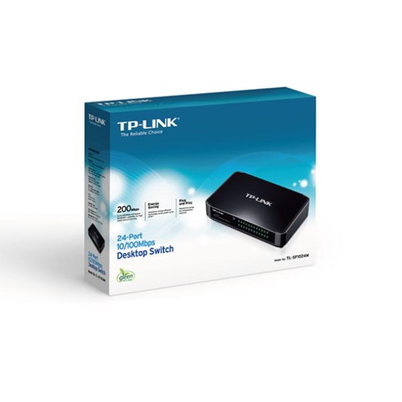 TP-Link TL-SF1024M 24-Port 10/100Mbps Desktop Switch