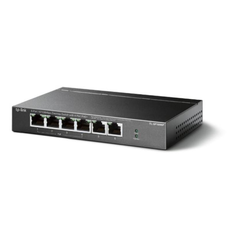 TP-Link TL-SF1006P 6-Port 10/100Mbps Desktop PoE Switch