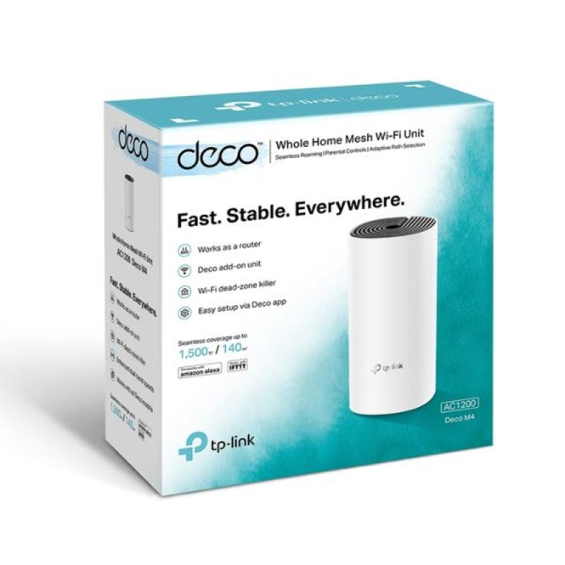 TP-Link Deco M4 AC1200 Dual-Band Mesh Router (1 Pack)