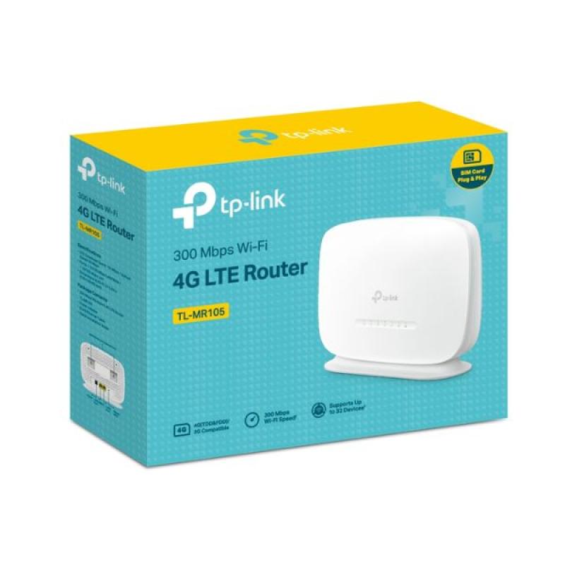 TP-Link TL-MR105 300Mbps 4G LTE Router