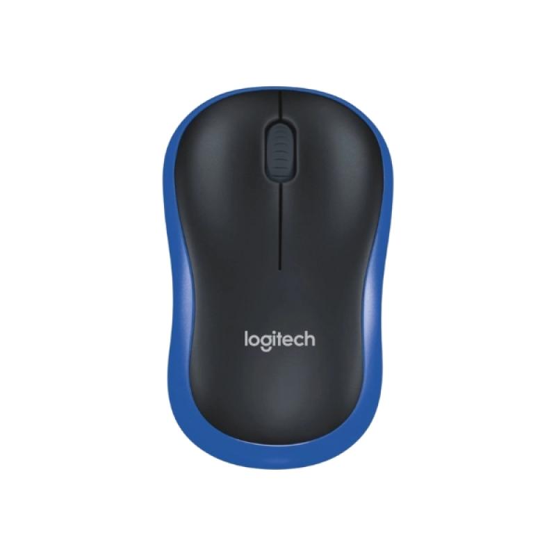 Logitech M185 Blue Wireless Mouse