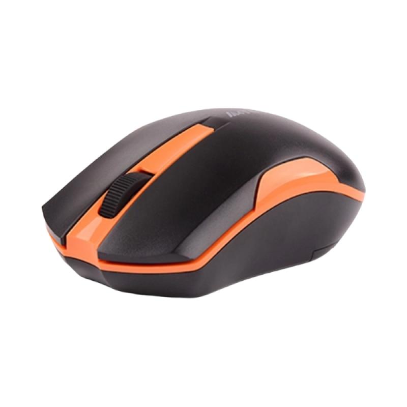 A4TECH G3-200/200N Black & Orange Wireless Mouse