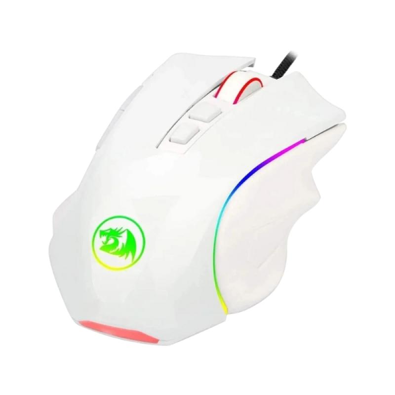 Redragon M607W Griffin RGB Wired White Gaming Mouse