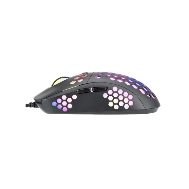 Marvo M399 Honeycomb RGB Wired Black Gaming Mouse