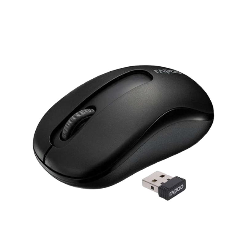Rapoo M10 Plus Wireless Optical Black Mouse