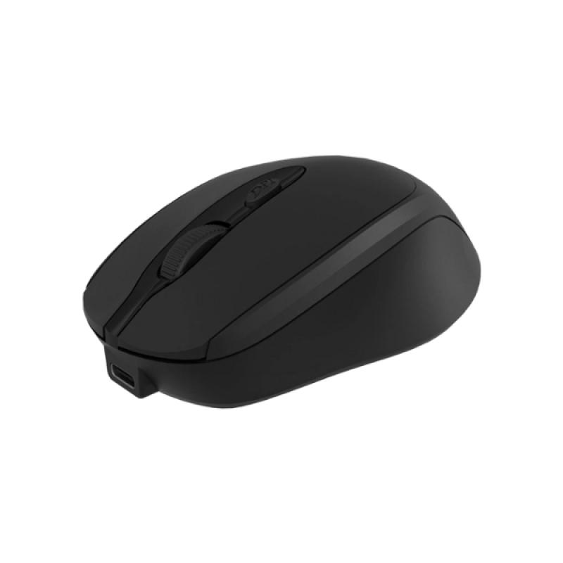 T-wolf T75 Wireless Black Rechargeable Mouse -Dual Mode