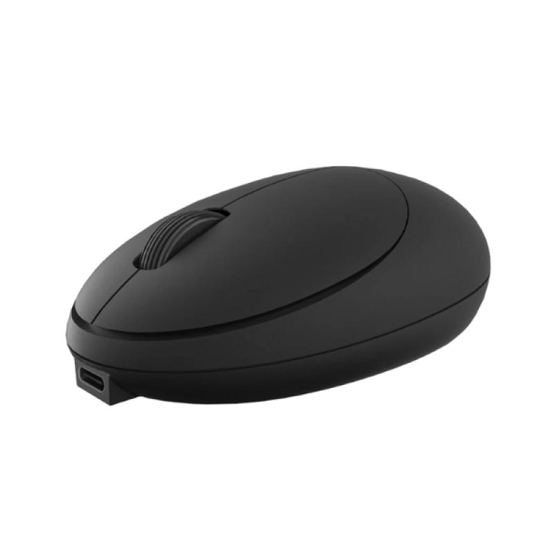 T-wolf T87 Wireless Black Rechargeable Mouse - Dual Mode