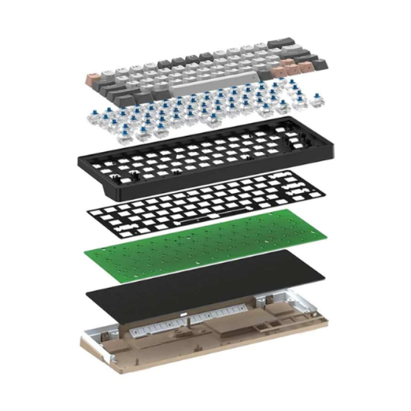 Fantech Atom Pro63 MK912 Tri Mode RGB Hot Swap Mechanical Gaming Keyboard