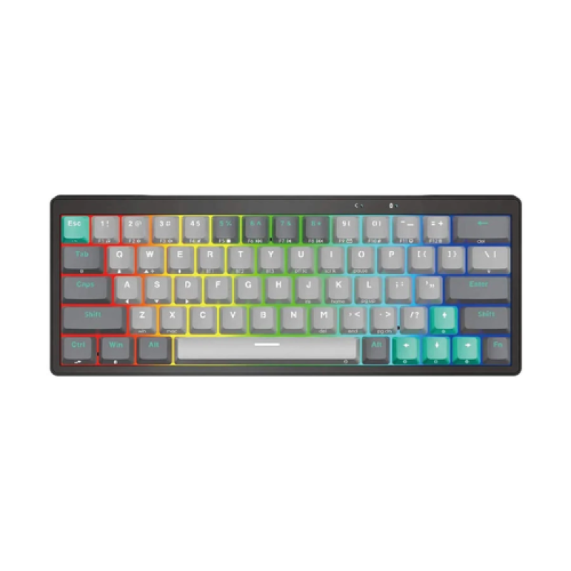 Fantech Atom Pro63 MK912 Tri Mode RGB Hot Swap Mechanical Gaming Keyboard