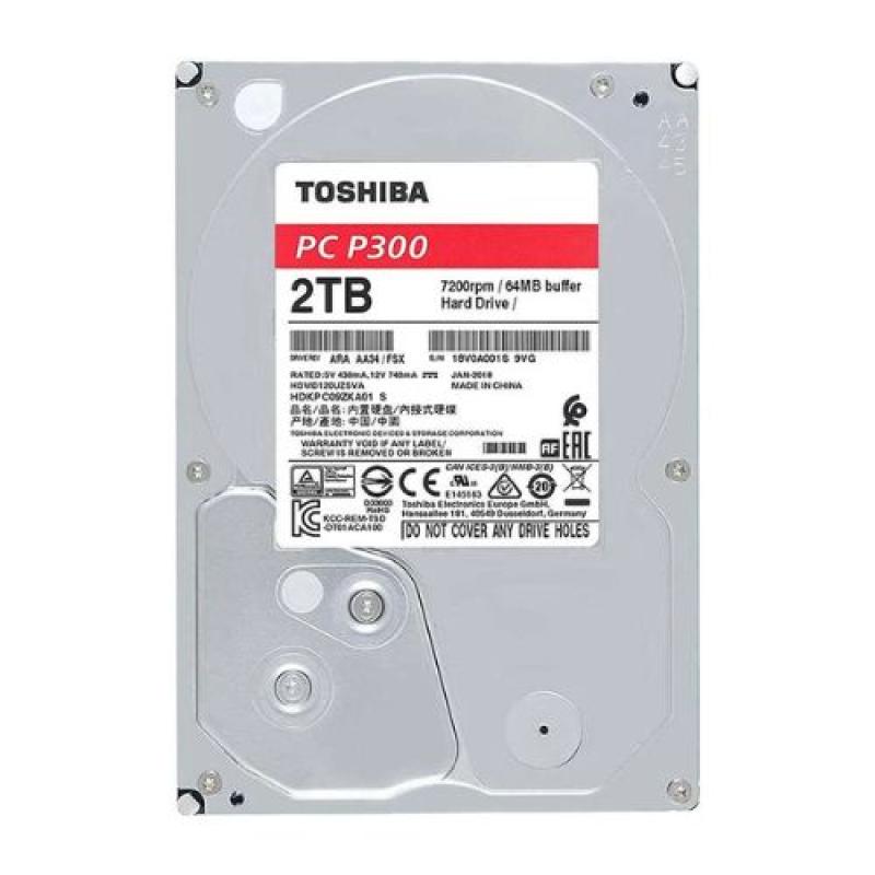 Toshiba P300 2TB 3.5-Inch SATA 7200RPM Desktop HDD