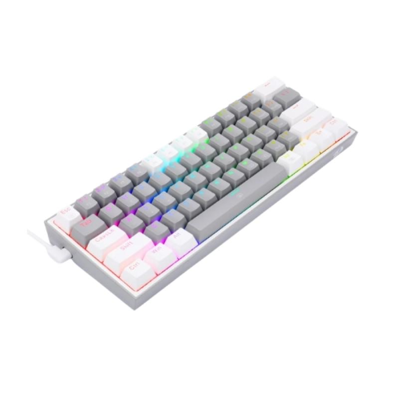 Redragon K617 FIZZ Rainbow 60% Wired Gaming Mechanical Keyboard
