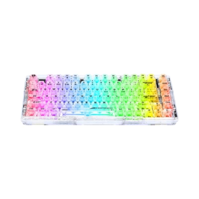 REDRAGON K649 ELF PRO Wireless Transparent Gaming Keyboard