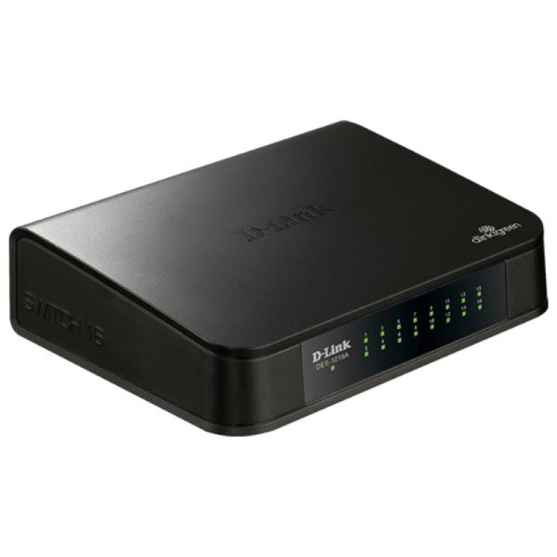 D-Link DES-1016A-16-port 10/100M Unmanaged Switch